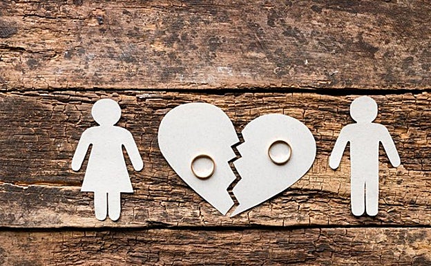 Los divorcios bajaron en 2020 con relación a 2019. 