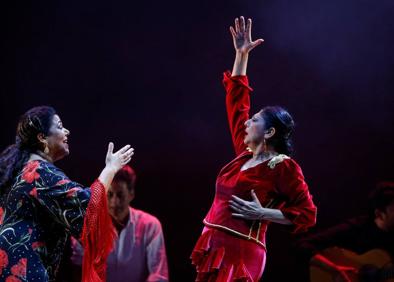 Imagen secundaria 1 - Manuela Carrasco, la raza flamenca que se hereda