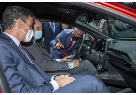 Fotos: Felipe VI en la inauguración del salón del Automóvil Barcelona