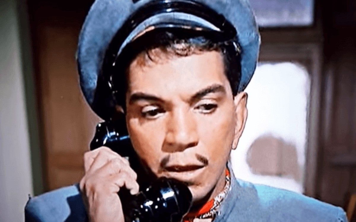 El actor Mario Fortino Alfonso Moreno Reyes, conocido mundialmente como Cantinflas.
