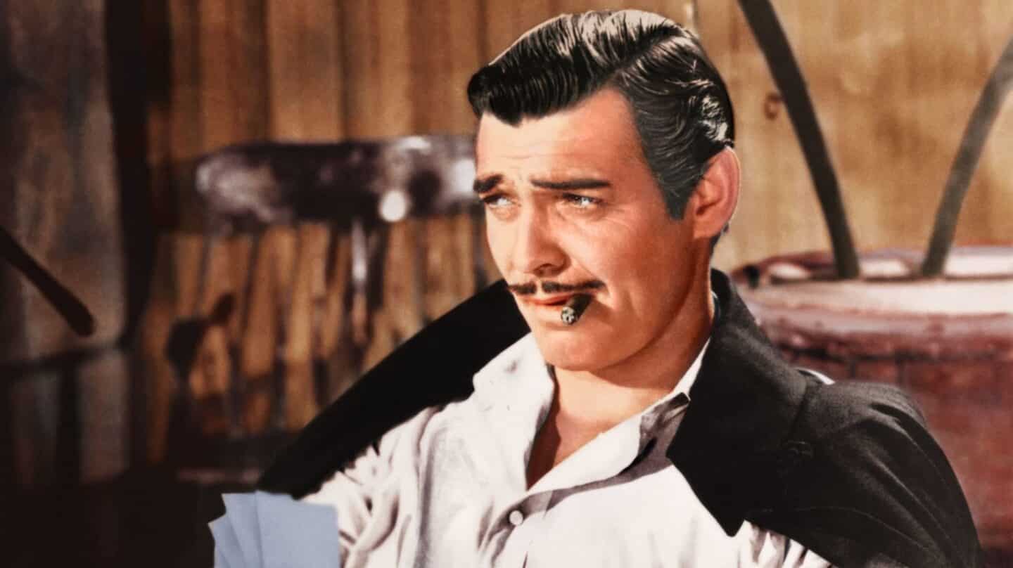 El actor Clark Gable.