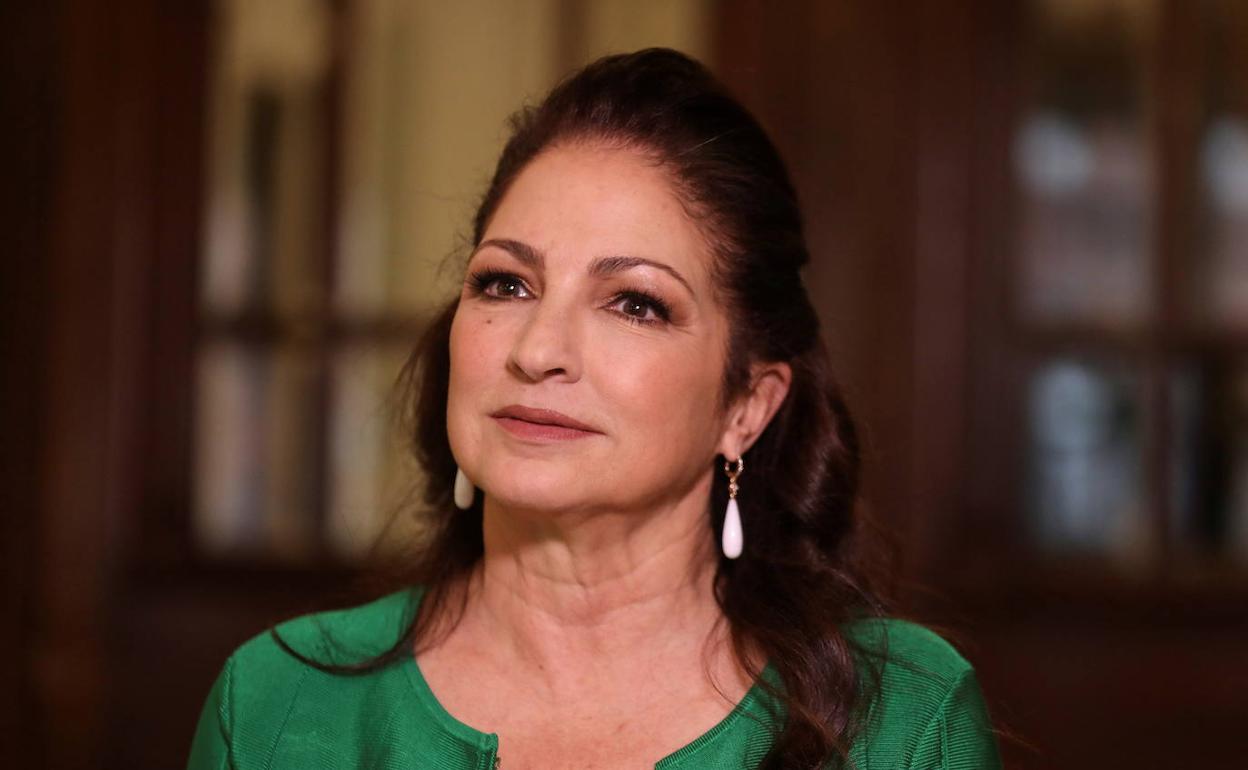 La cantante cubana, Gloria Estefan.