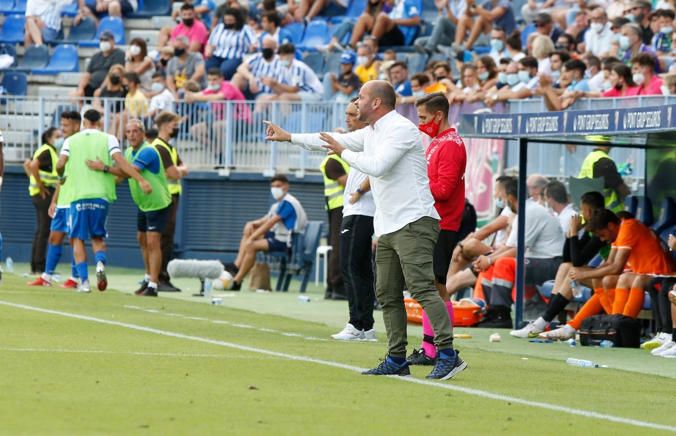 La Rosaleda acogió el encuentro sin restricciones de aforo por el covid-19 