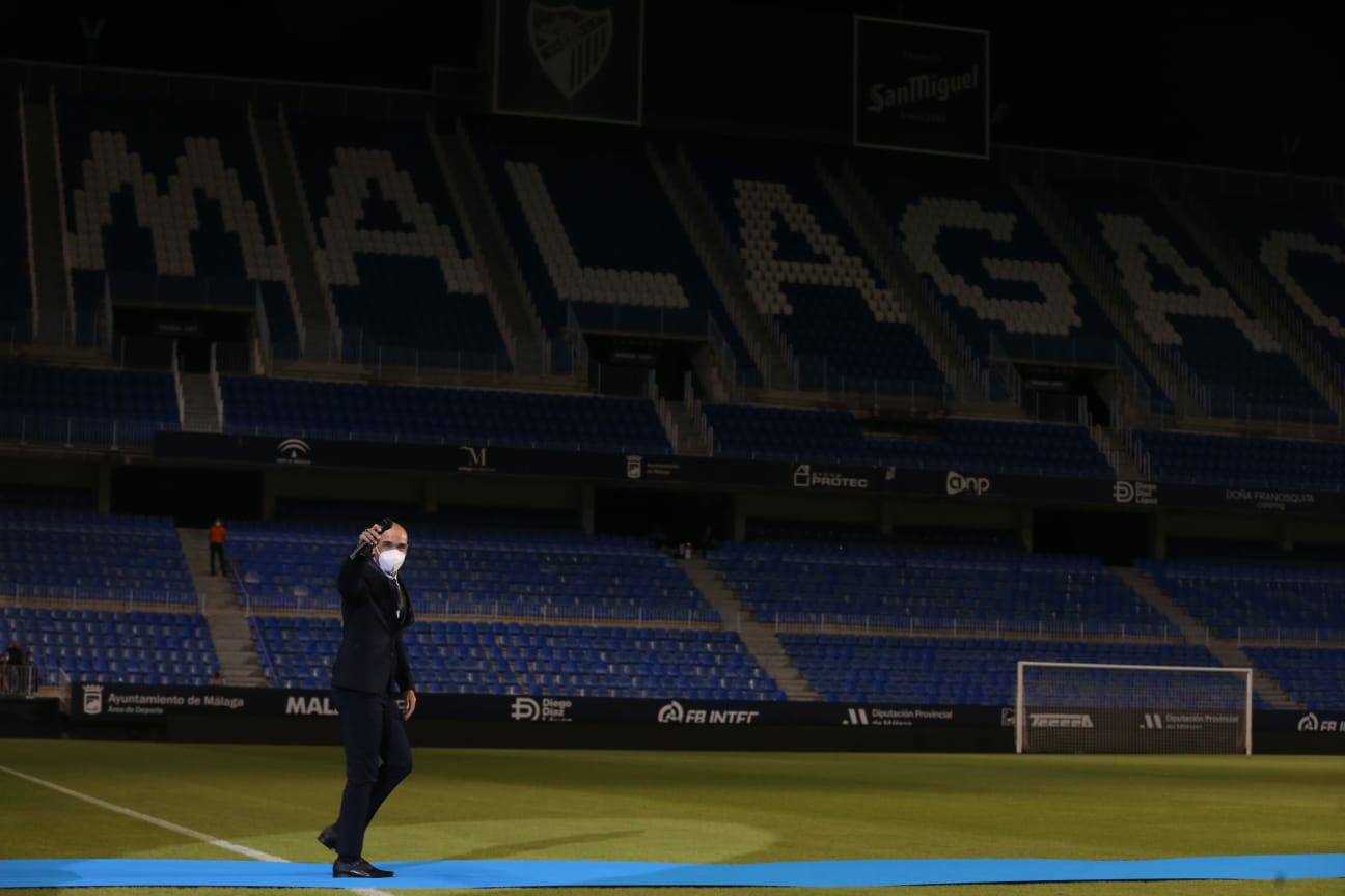 Celebración de los 80 años del estadio La Rosaleda. 