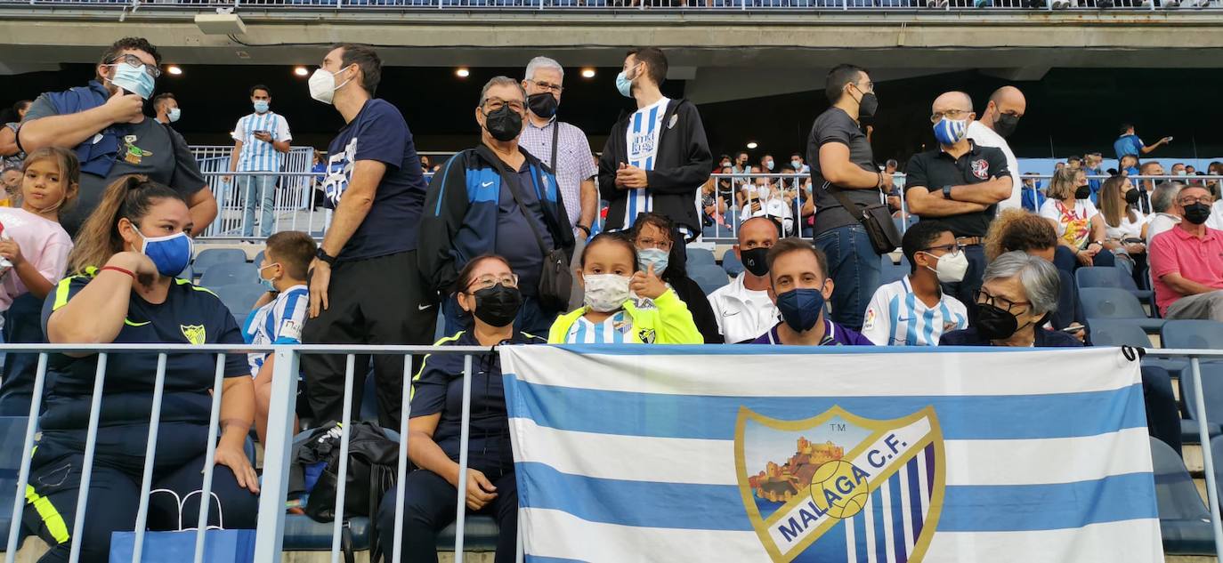 Celebración de los 80 años del estadio La Rosaleda. 
