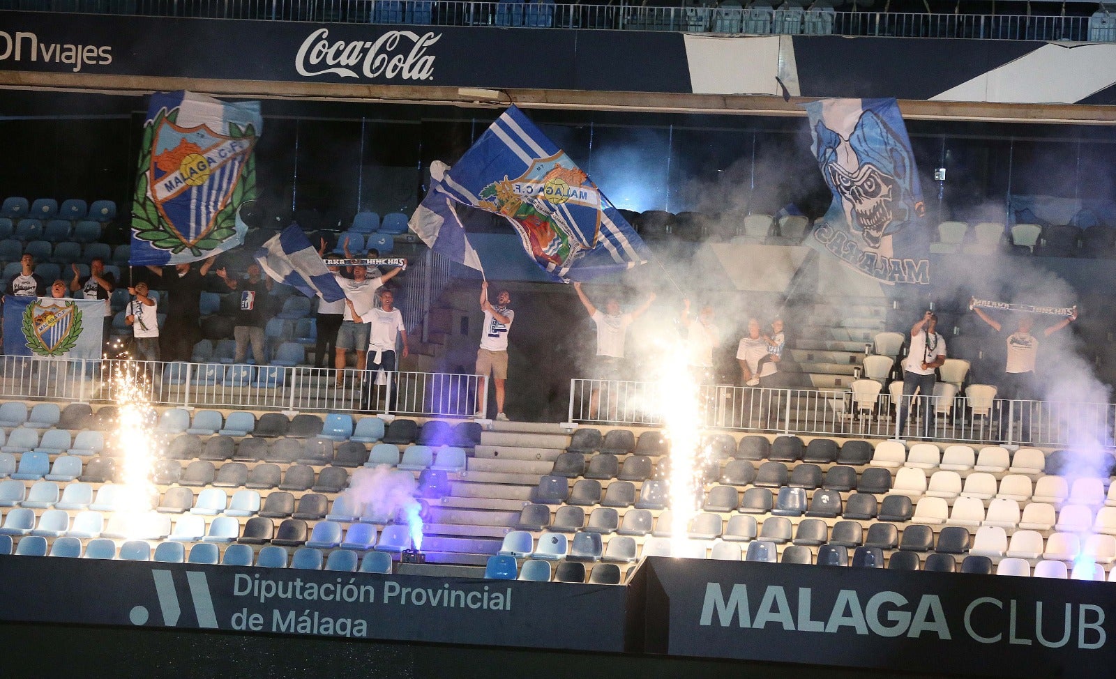 Celebración de los 80 años del estadio La Rosaleda. 