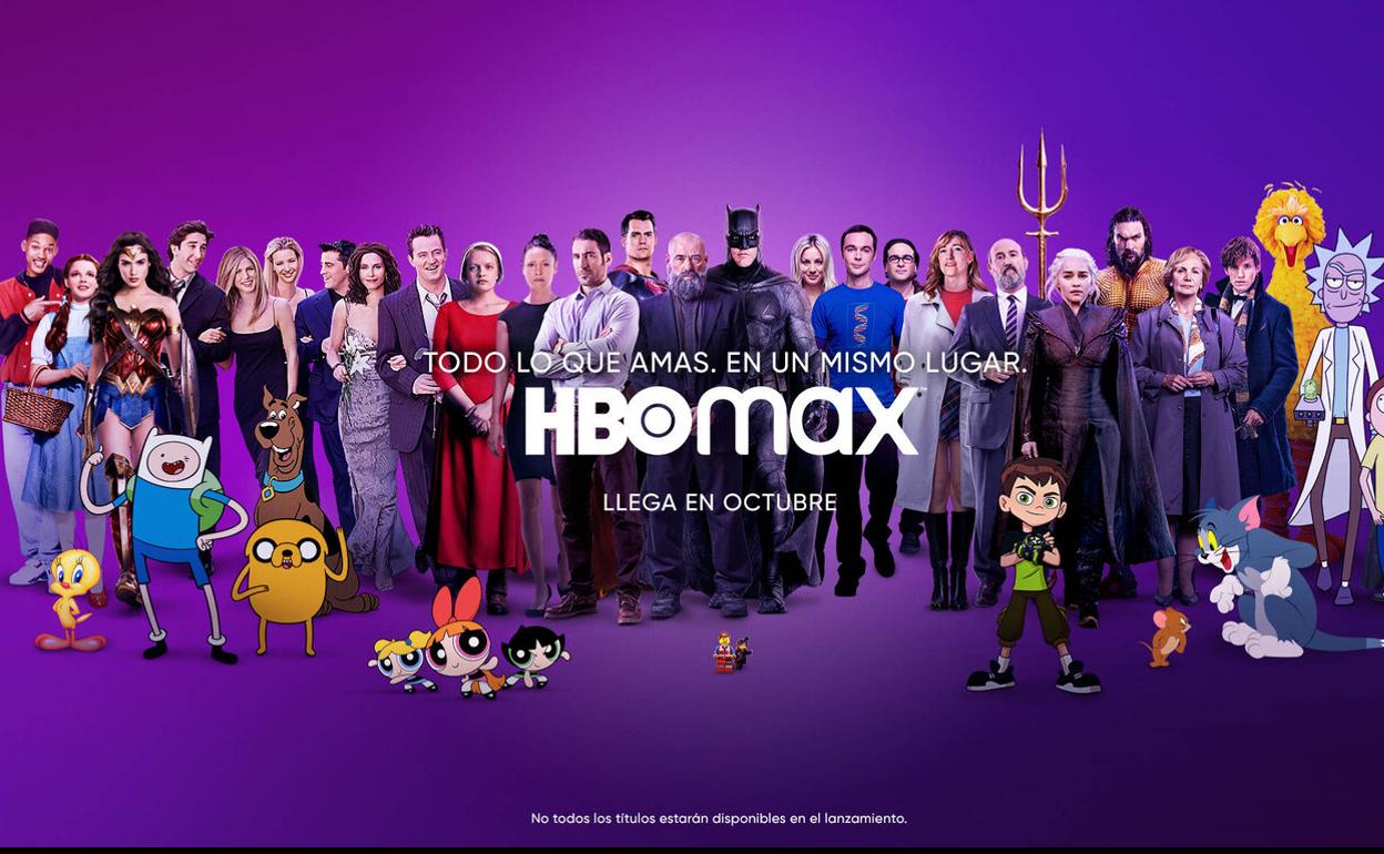 Cartel promocional de HBO Max, la plataforma de 'streaming' que aterrizará en España. 