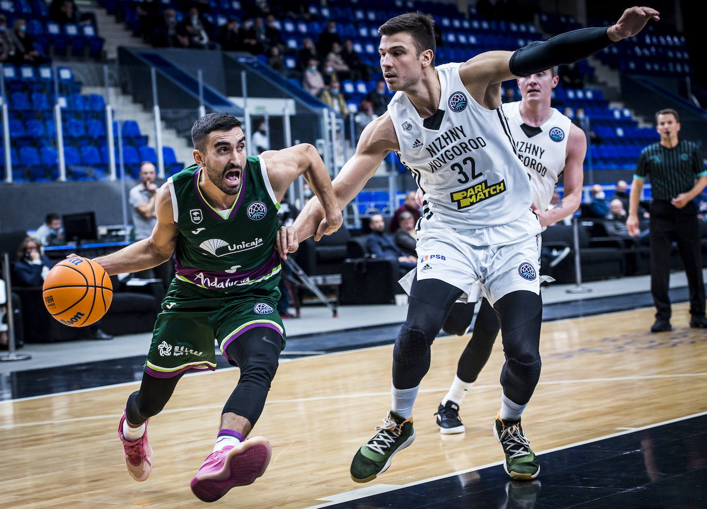 Estreno con triunfo del Unicaja en la Champions League. 