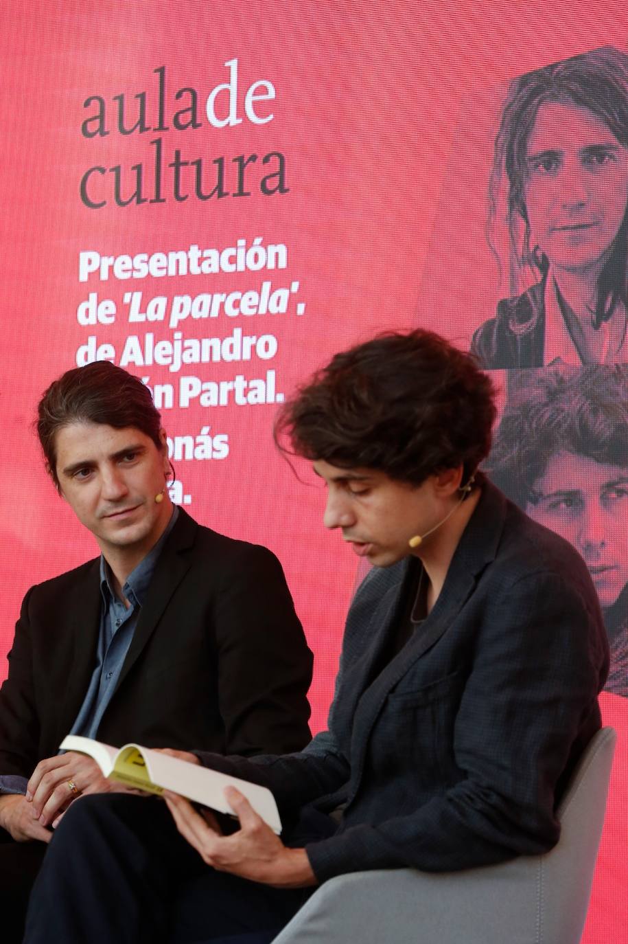 Aula de Cultura SUR con Alejandro Simón Partal y Jonás Trueba. 