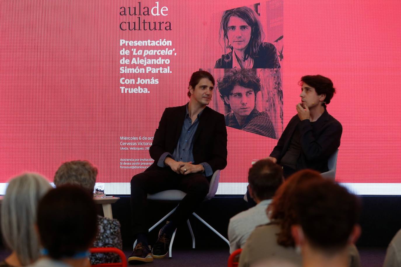 Aula de Cultura SUR con Alejandro Simón Partal y Jonás Trueba. 