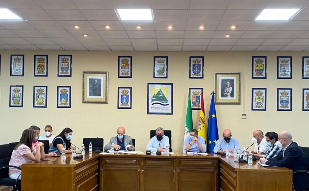 Imagen de la Junta Plenaria de la Mancomunidad Oriental celebrada ayer. 
