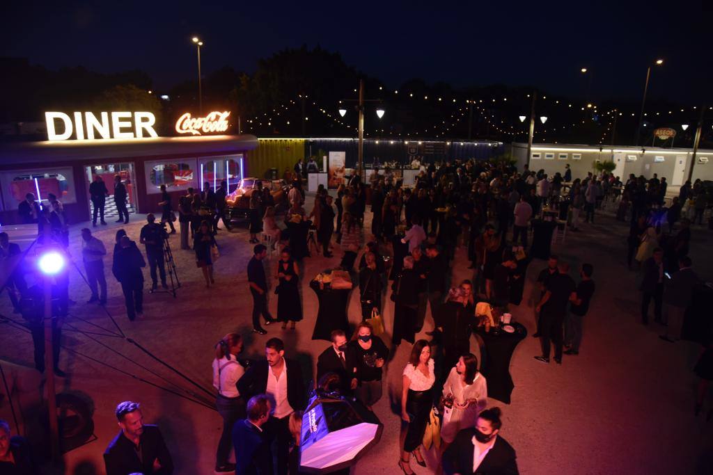 Inauguración del Autocine Málaga. 