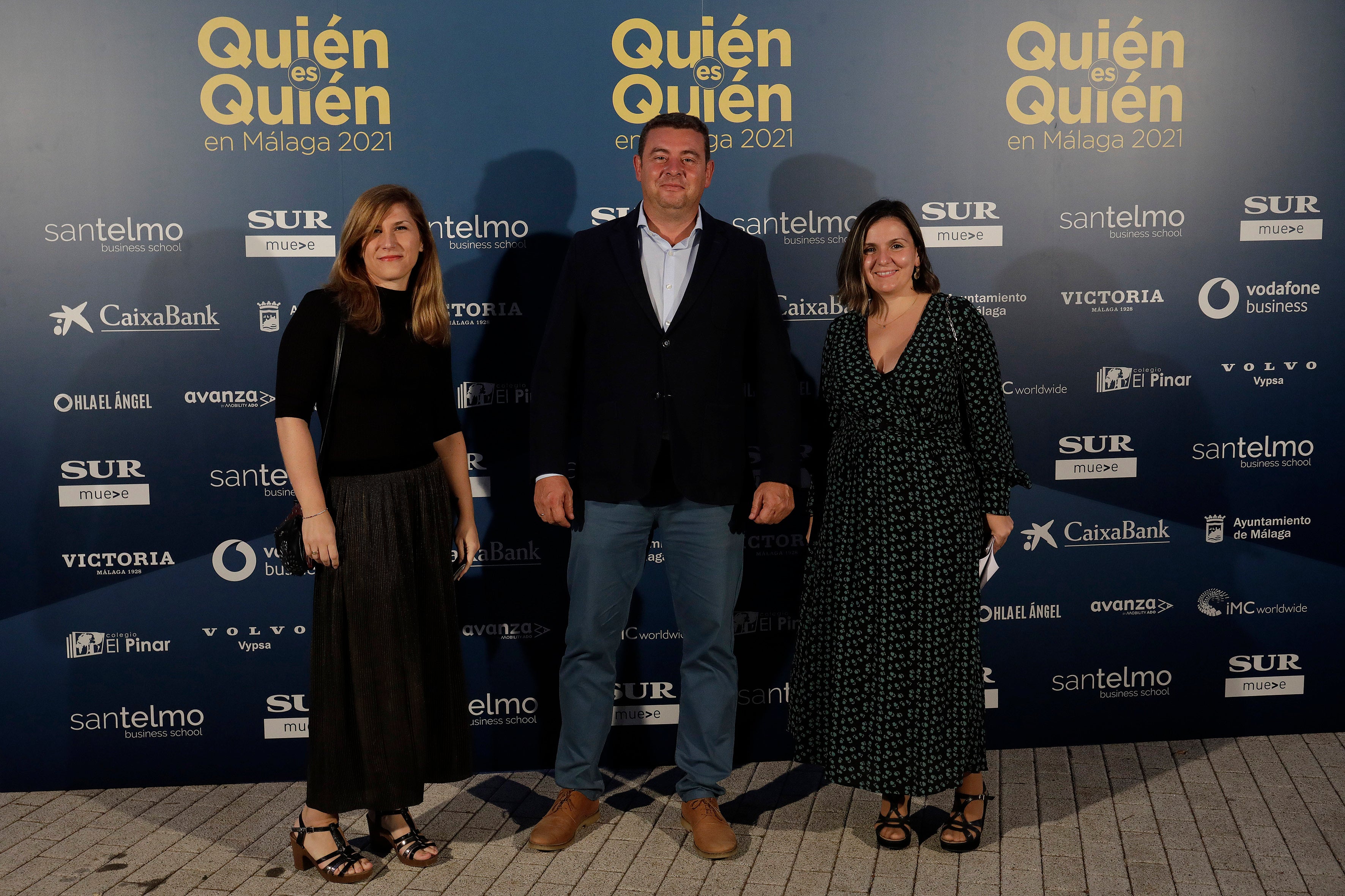 Carmen Alcaraz, Alberto Castro y Maribel López.