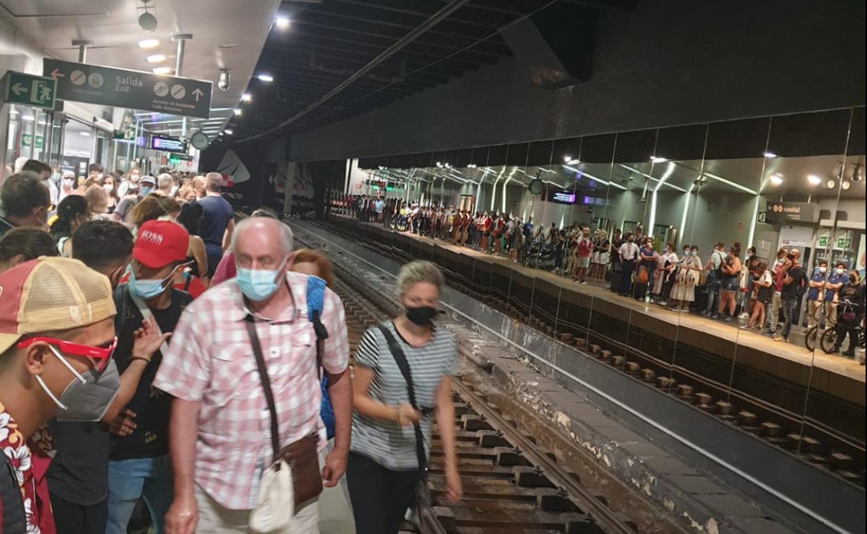 El sindicato CGT mantiene las jornadas de huelga de Renfe en Málaga