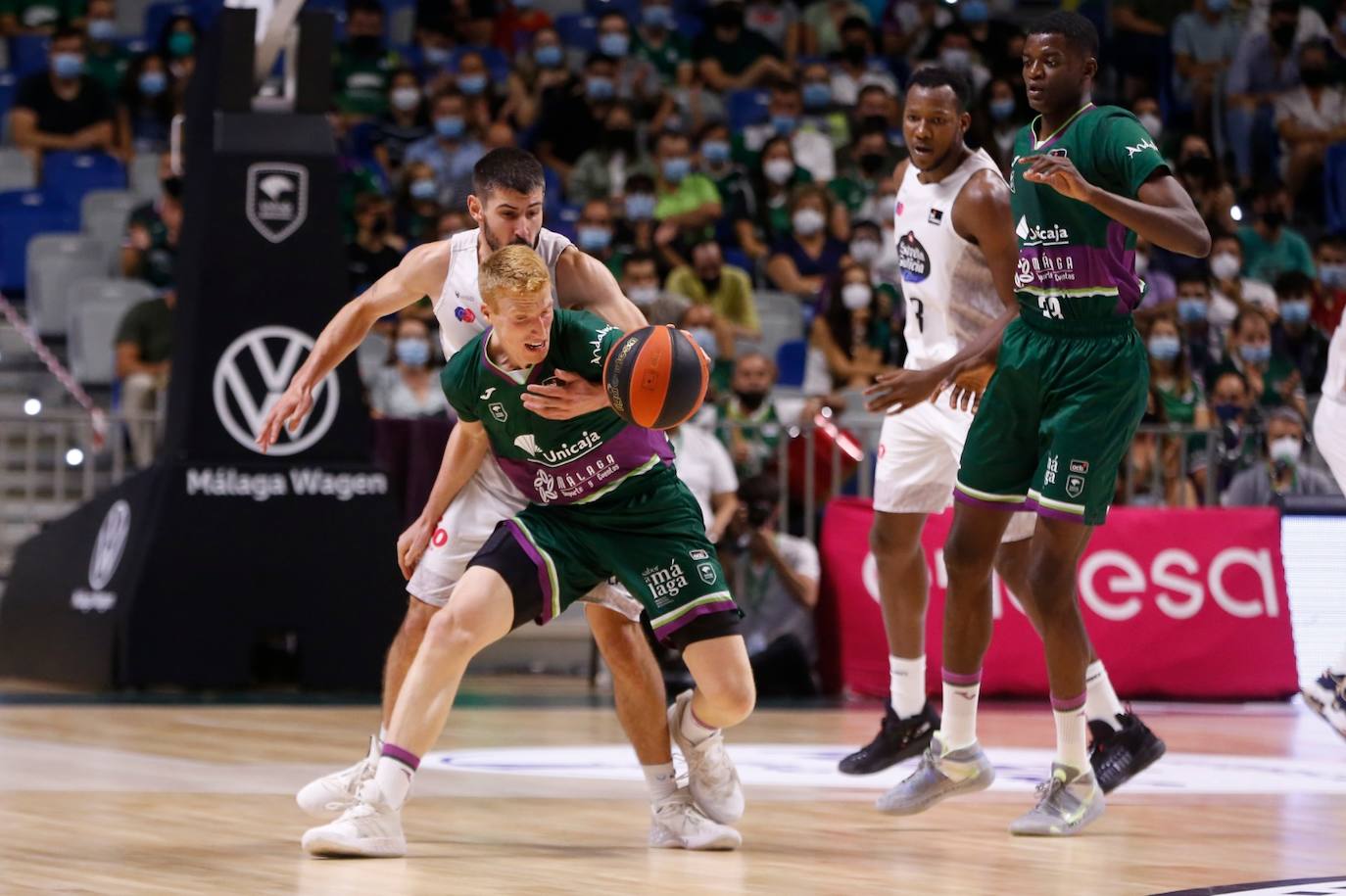 El Unicaja gana en casa al Río Breogán. 