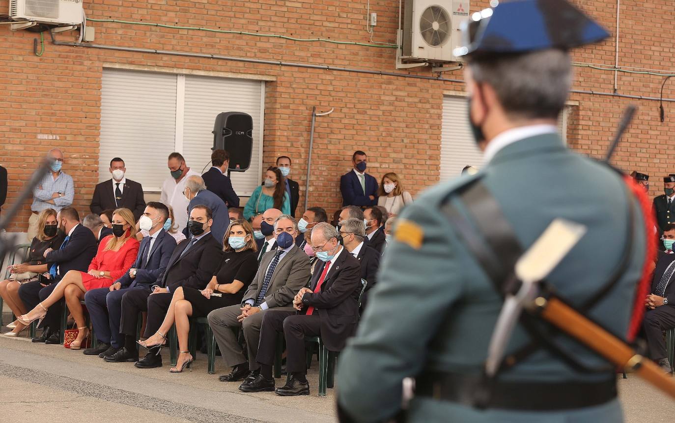 Celebración en Málaga de la festividad de la patrona de la Guardia Civil. 