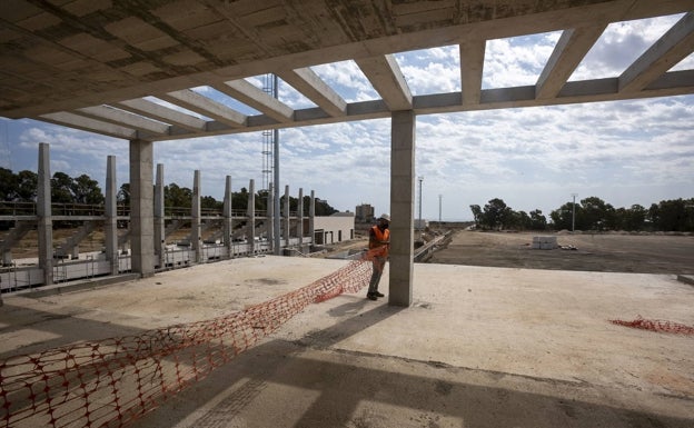 Las obras de La Academia en Arraijanal siguen avanzando. 