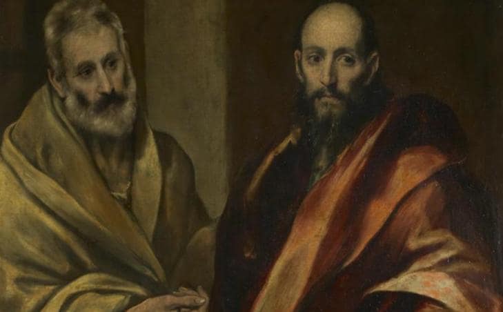 'San Pedro y San Pablo' (1614), El Greco.