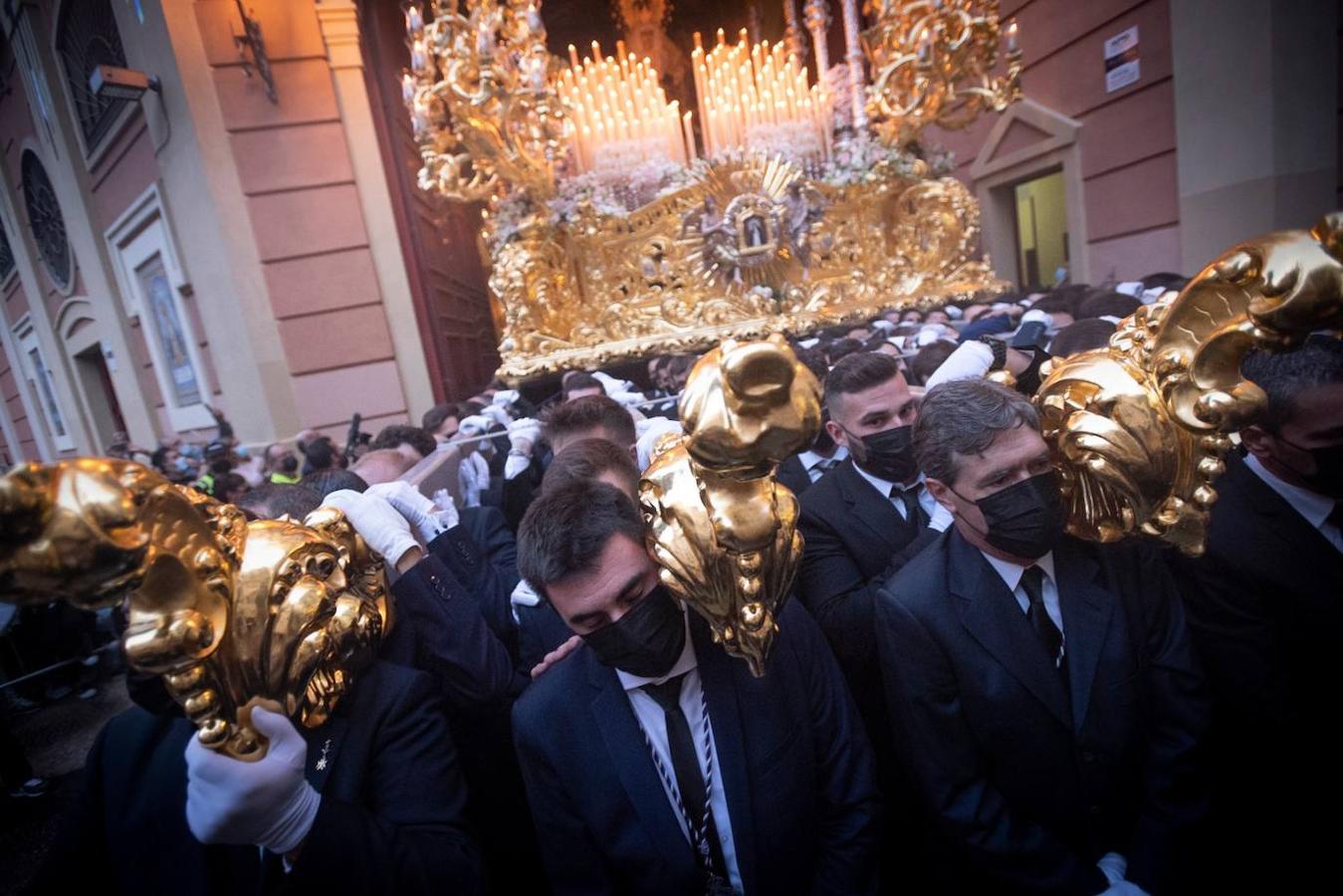 La Paloma volvió a las calles de Málaga tres años y medio después 
