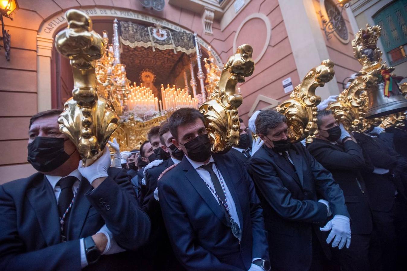 La Paloma volvió a las calles de Málaga tres años y medio después 