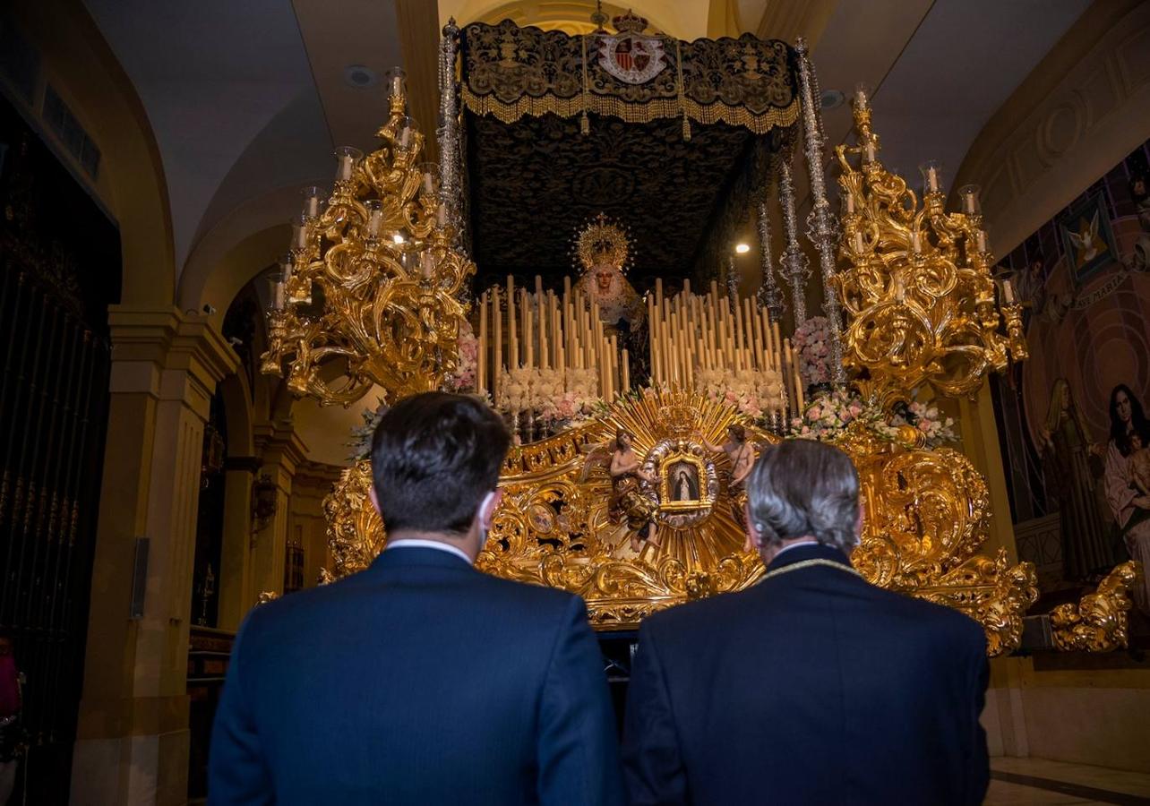 La Paloma volvió a las calles de Málaga tres años y medio después 