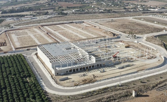 Estado actual de la construcción en Cártama.