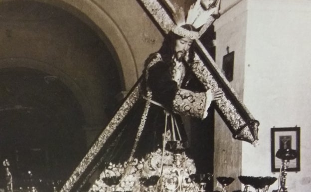 Antiguo Nazareno del Paso en el templo de Santo Domingo. 