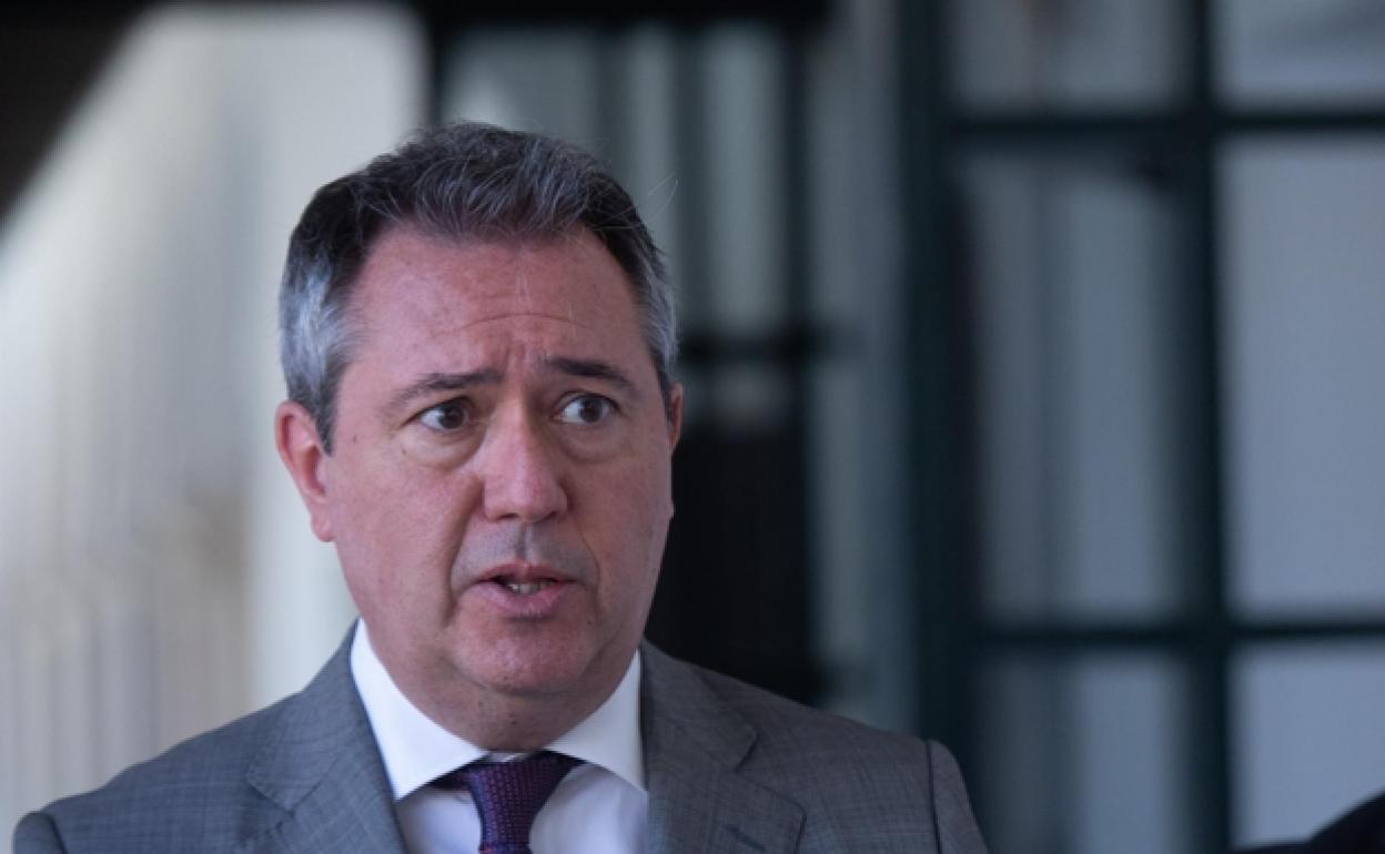 El secretario general del PSOE-A, Juan Espadas.