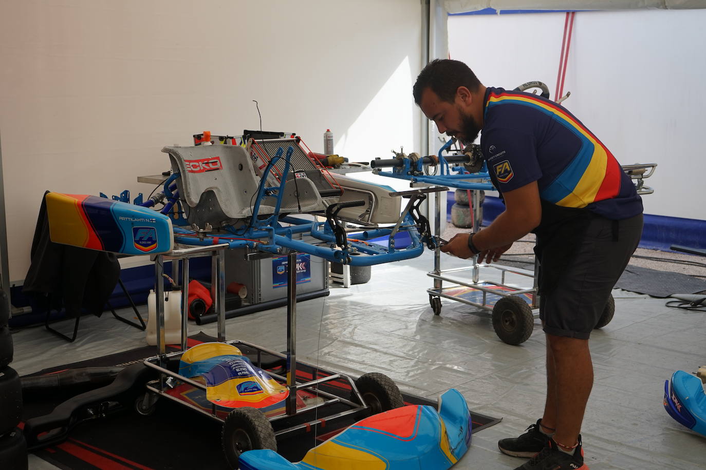 Campillos se prepara para acoger el Mundial de Karting. 