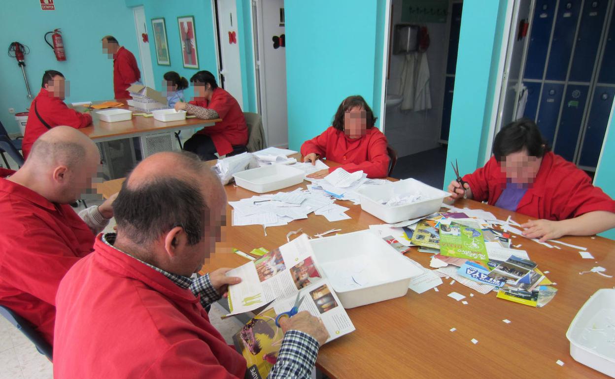 Imagen de archivo de un taller en Aspromanis