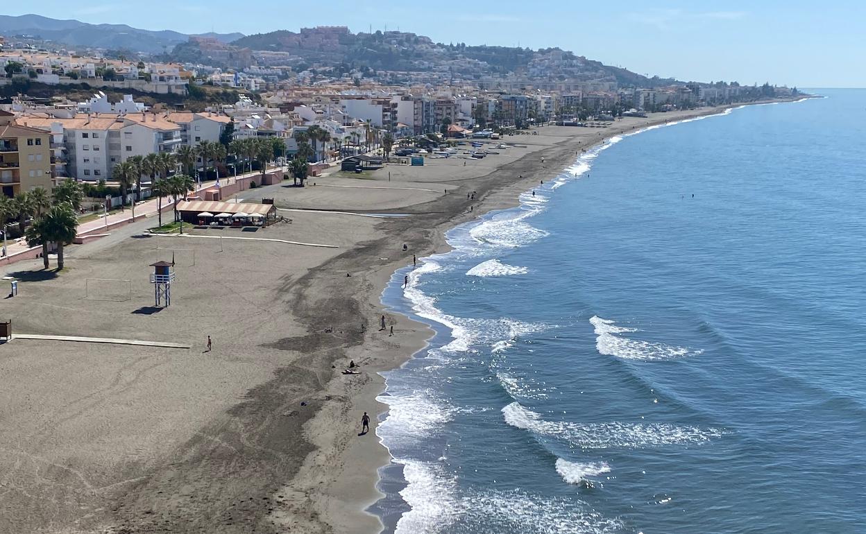 Imagen del litoral rinconero. 