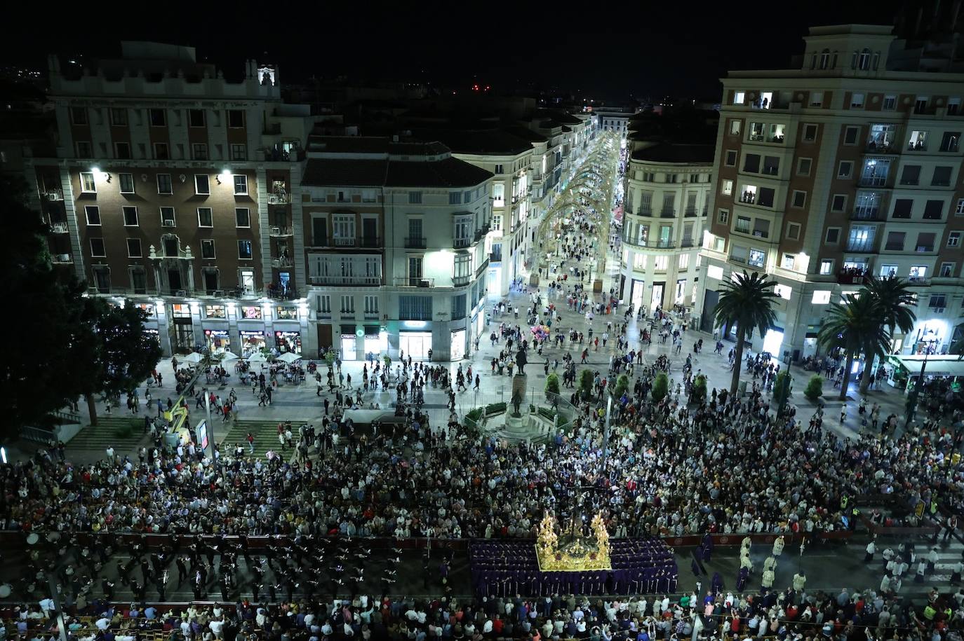 Salud, por las calles del centro de Málaga