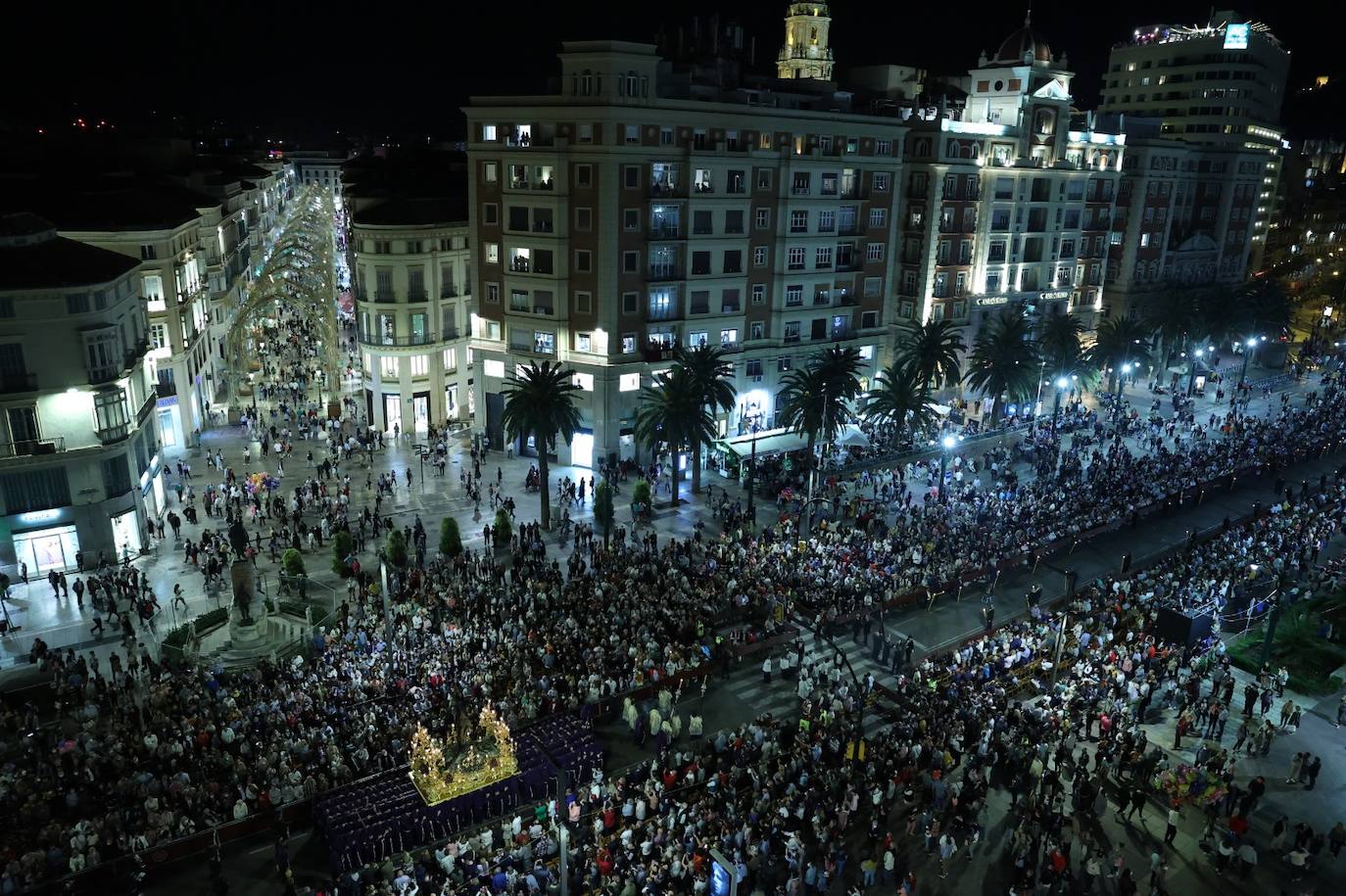 Salud, por las calles del centro de Málaga