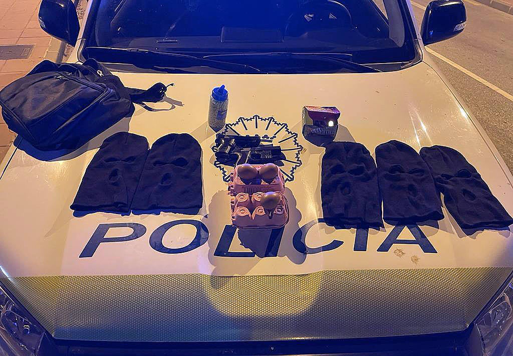 La noche de Halloween para la Policía Local de Málaga. 