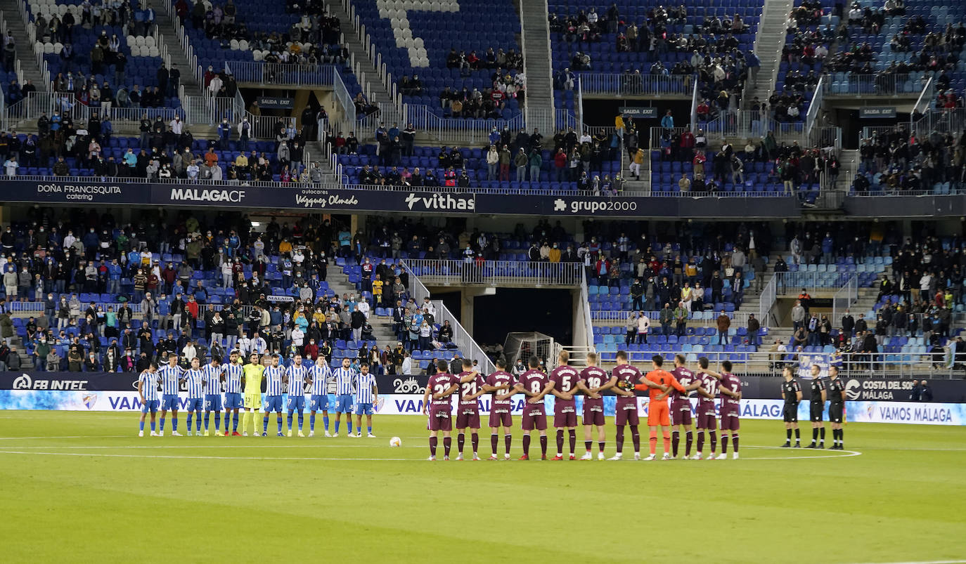 La Rosaleda volvió a mostrar un buen ambiente 