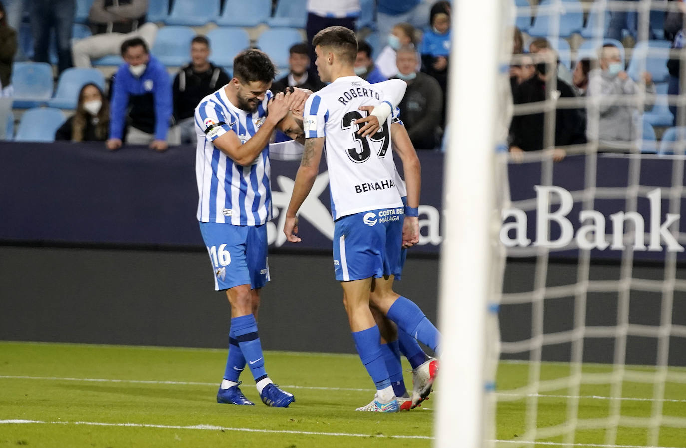 La Rosaleda volvió a mostrar un buen ambiente 