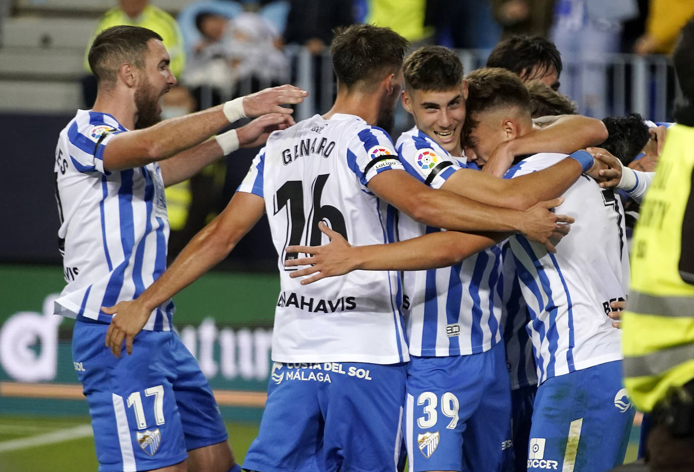 La Rosaleda volvió a mostrar un buen ambiente 