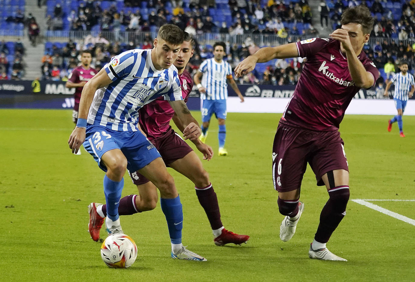 La Rosaleda volvió a mostrar un buen ambiente 