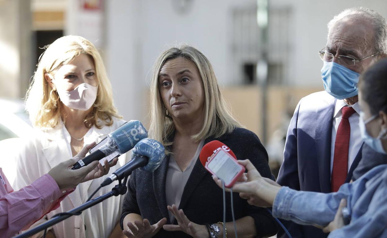 Marifrán Carazo ha participado este jueves en la inauguración del SIMED. 