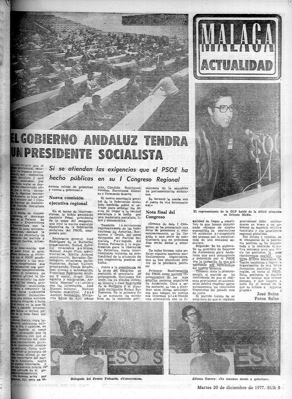 Información publicada en SUR de la clausura del congreso.