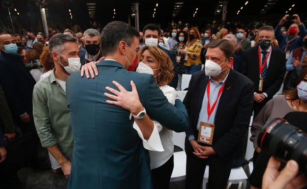 Susana Díaz: «Vengo a ayudar, Juan Espadas es quien tiene que guiar este barco»