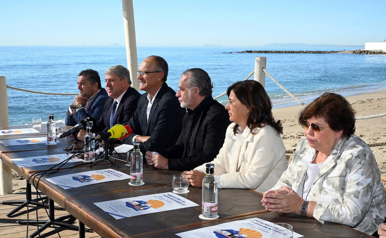 Hosteleros, comerciantes y vecinos convocan la marcha 'Marbella por sus playas'