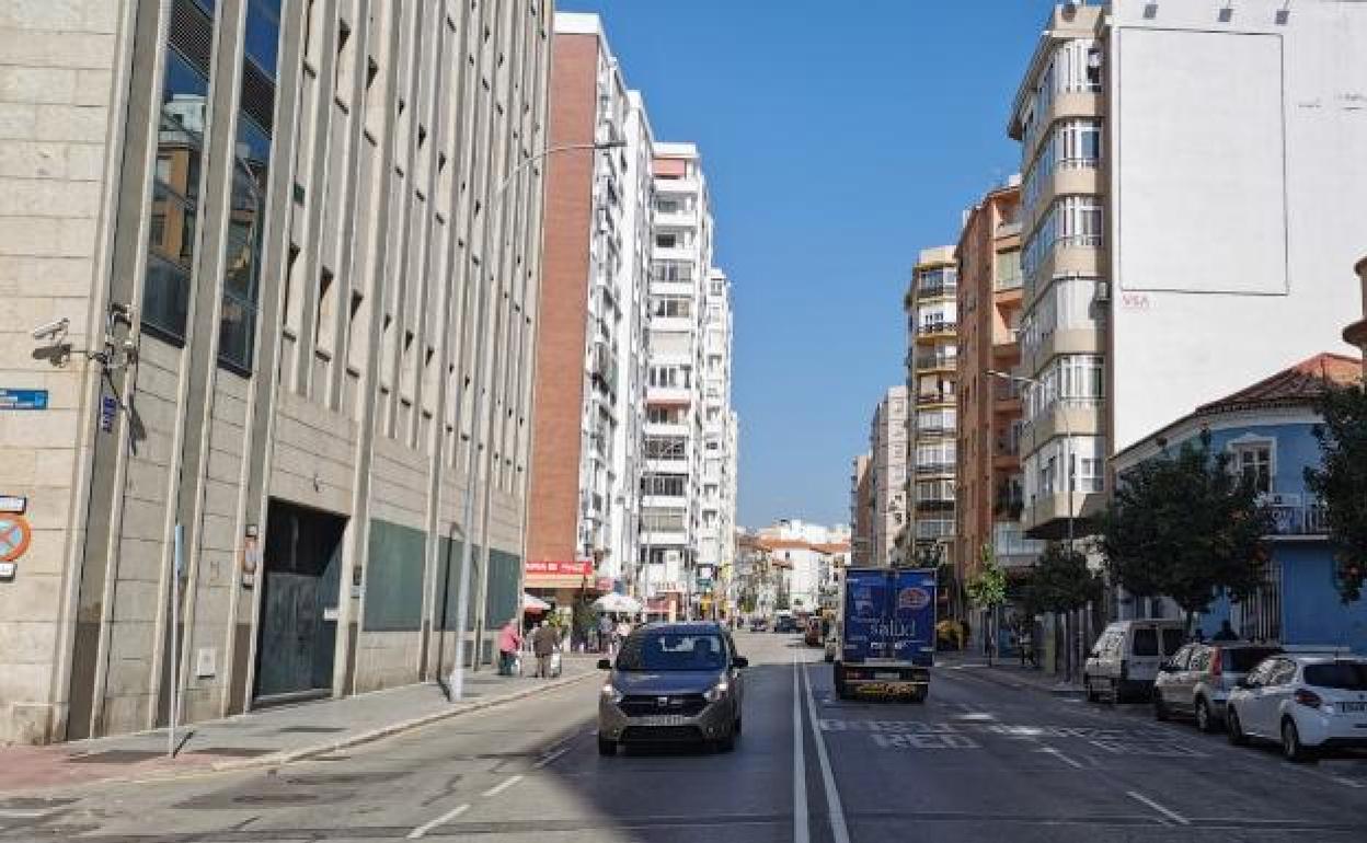 Zona de Eugenio Gross de la capital malagueña. 