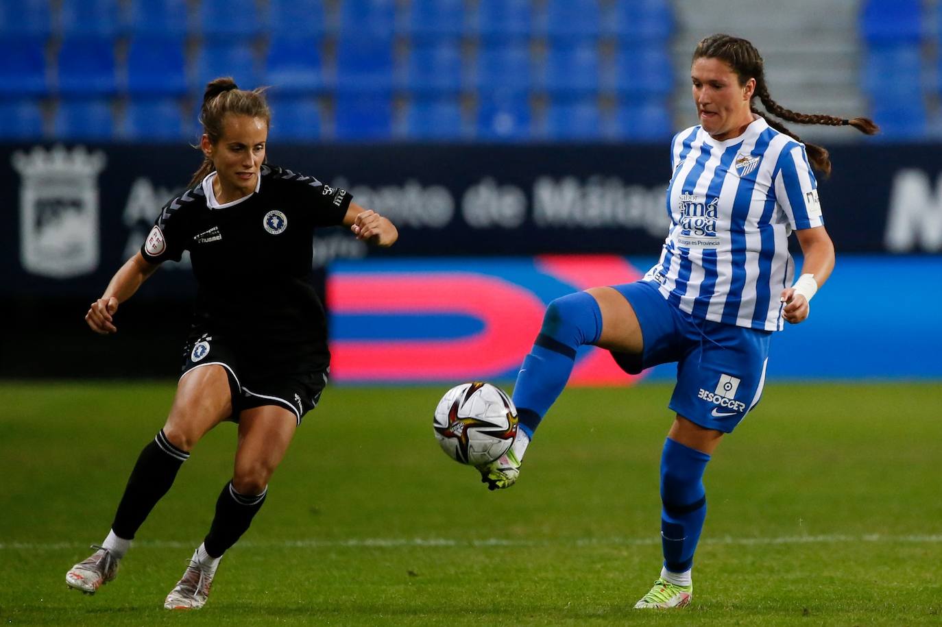 El Málaga gana al Zaragoza en la Copa de la Reina