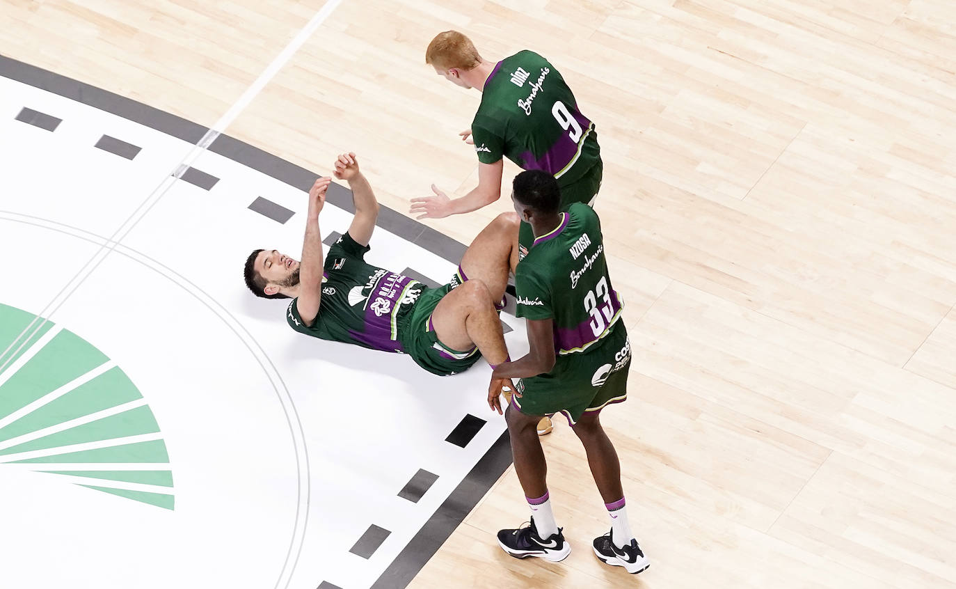 Victoria importante del Unicaja en casa ante el Hereda San Pablo Burgos. 