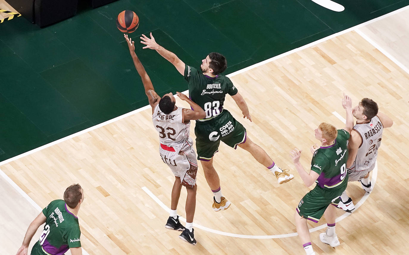 Victoria importante del Unicaja en casa ante el Hereda San Pablo Burgos. 