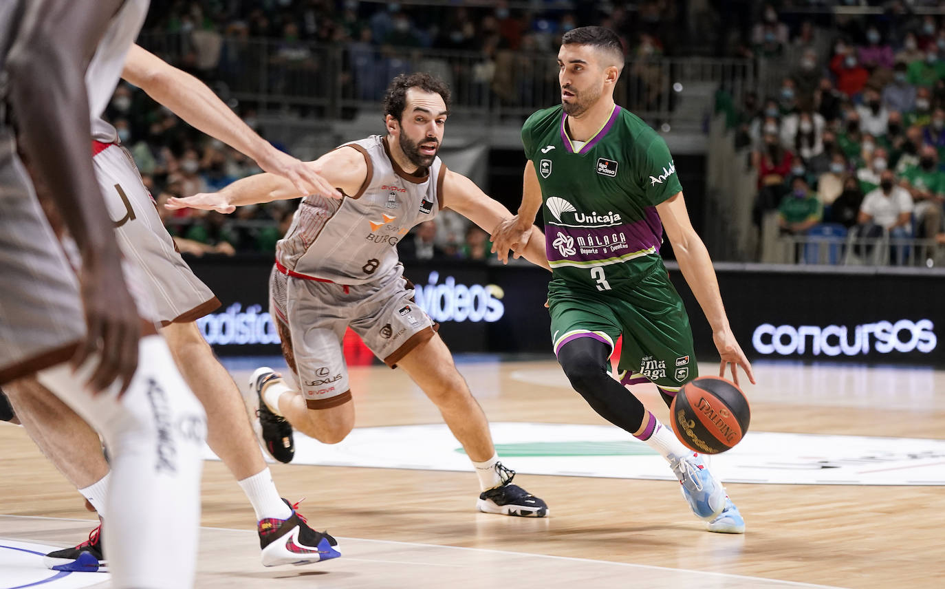 Victoria importante del Unicaja en casa ante el Hereda San Pablo Burgos. 