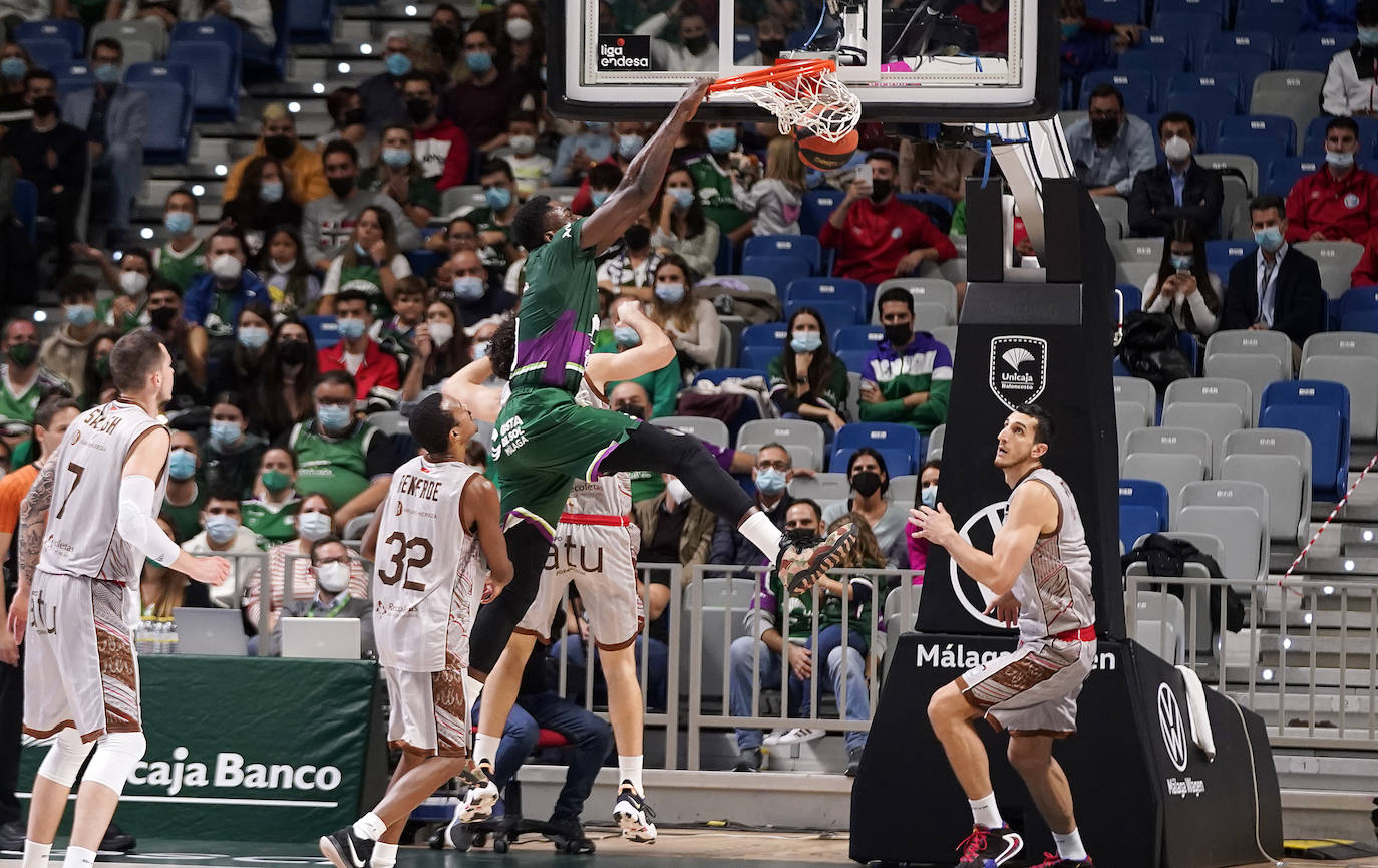 Victoria importante del Unicaja en casa ante el Hereda San Pablo Burgos. 