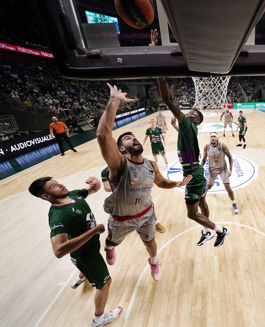 Victoria importante del Unicaja en casa ante el Hereda San Pablo Burgos. 