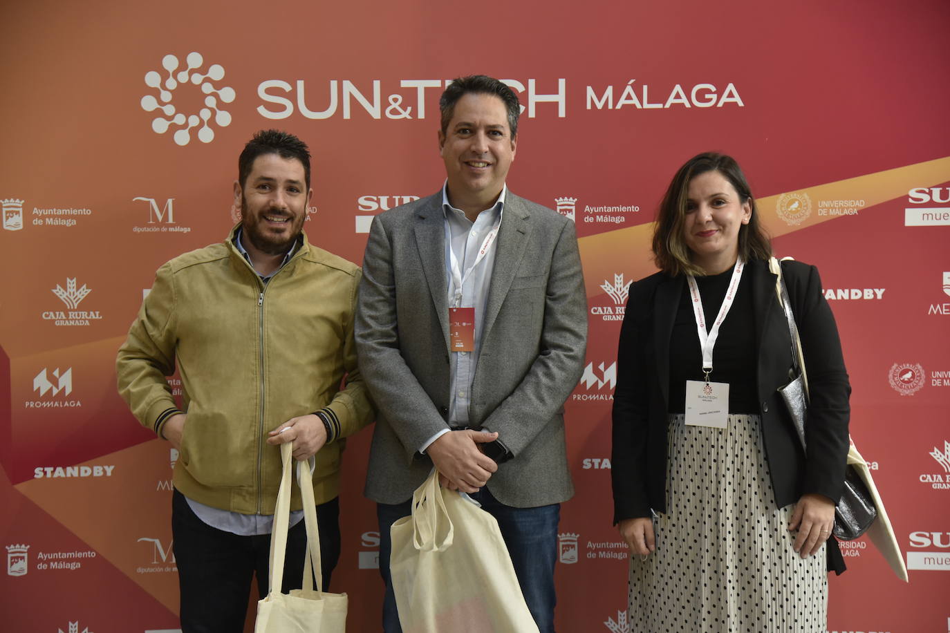 Antonio Pérez, Pablo Díaz y Maribel López